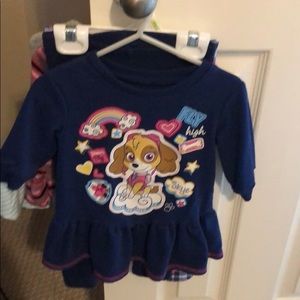 Paw Patrol Two piece set.